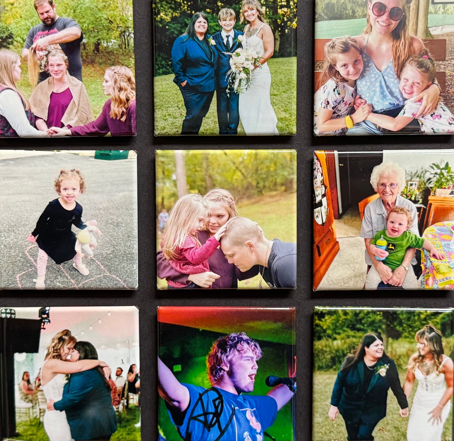 Square Custom Photo Magnets